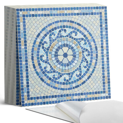 Plăci din PVC autoadezive Mozaic în culorile cerului