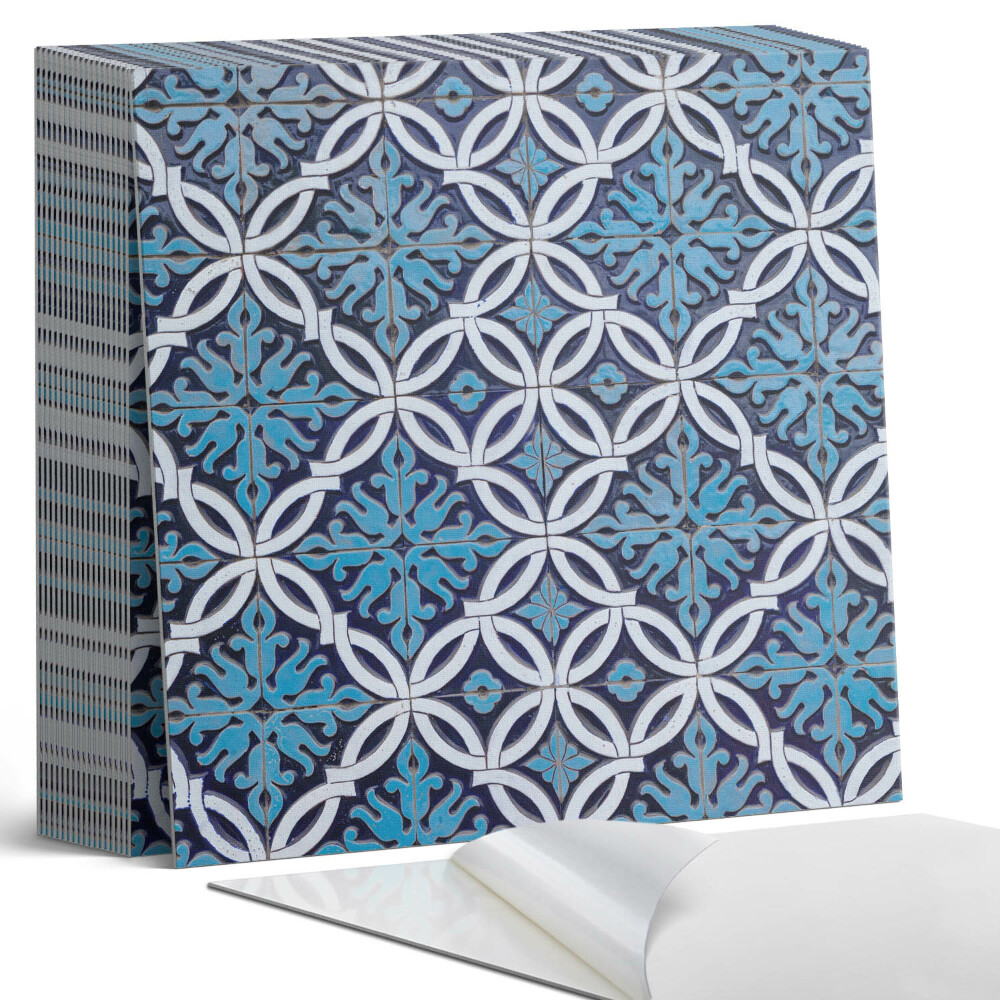 Plăcile de vinil Model de forme cu motiv floral