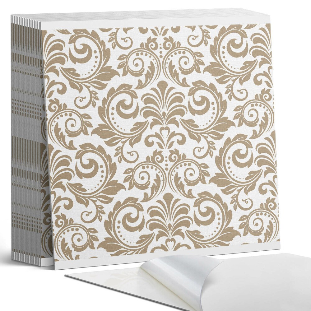 Plăci de vinil autoadezive Decorațiuni vegetale cu ornamente