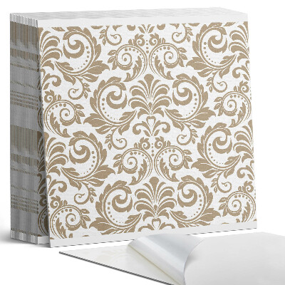 Plăci de vinil autoadezive Decorațiuni vegetale cu ornamente