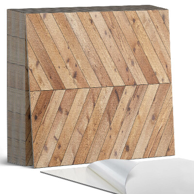 Plăci de vinil autoadezive Aranjament diagonal al plăcilor într-un motiv grafic