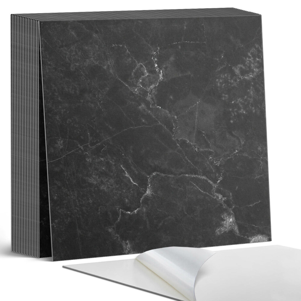 Plăci din PVC autoadezive Structură de marmură cu vene delicate