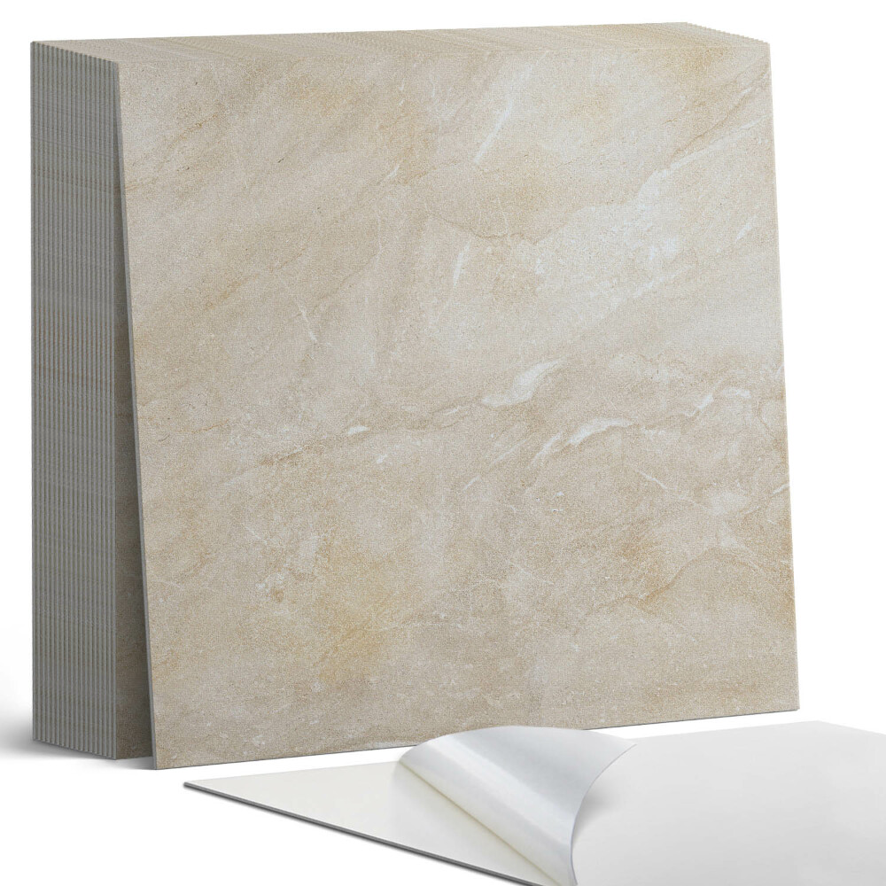 Plăcile de vinil Accente de marmură în tonuri naturale