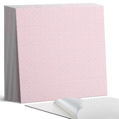 Plăci din PVC autoadezive Dale netede într-o grilă