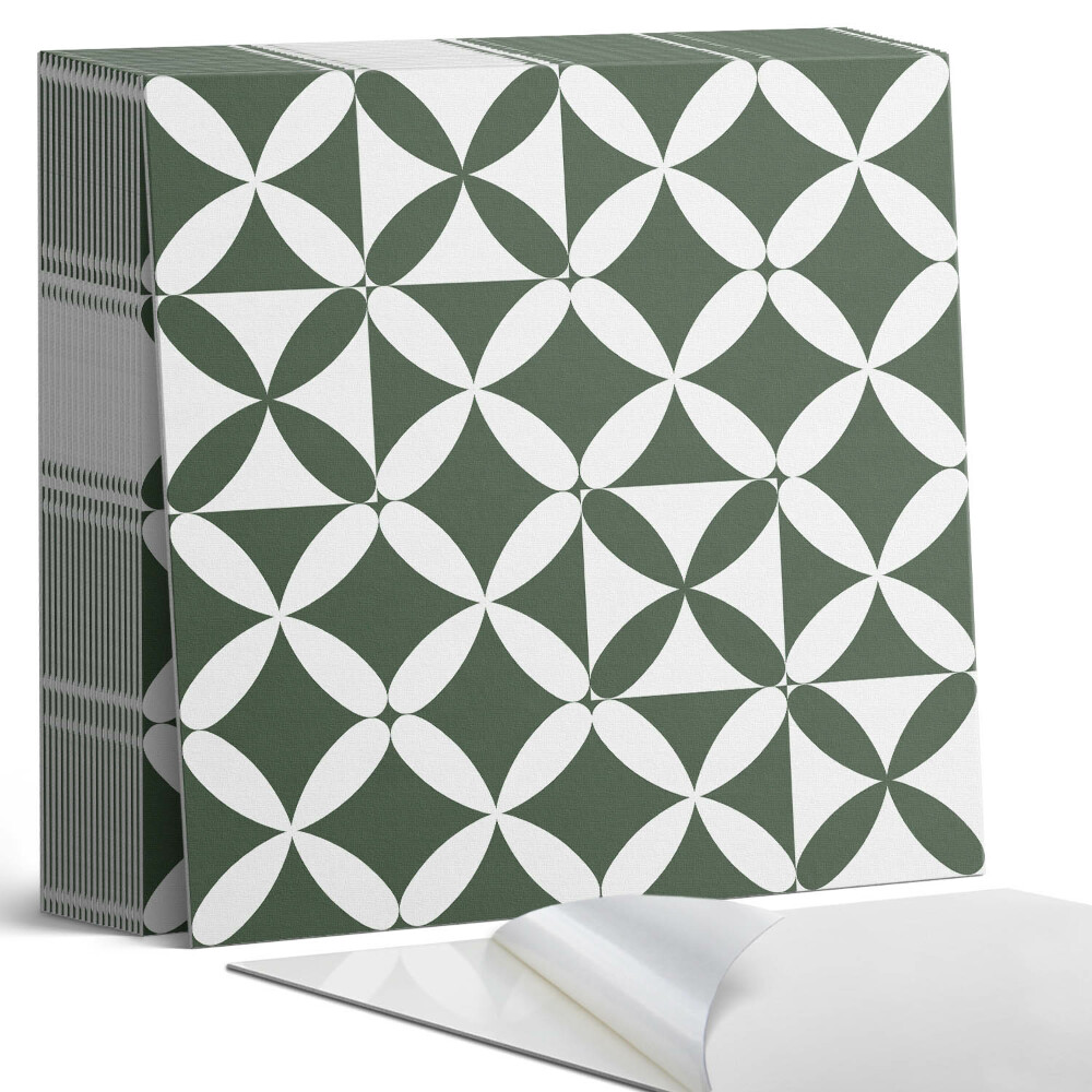 Plăci din PVC autoadezive Model geometric în carouri