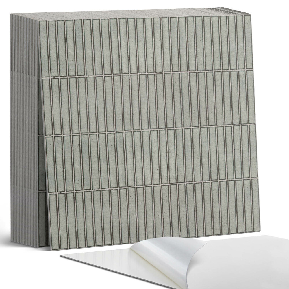 Plăci de vinil autoadezive Module dreptunghiulare într-un model de grilă