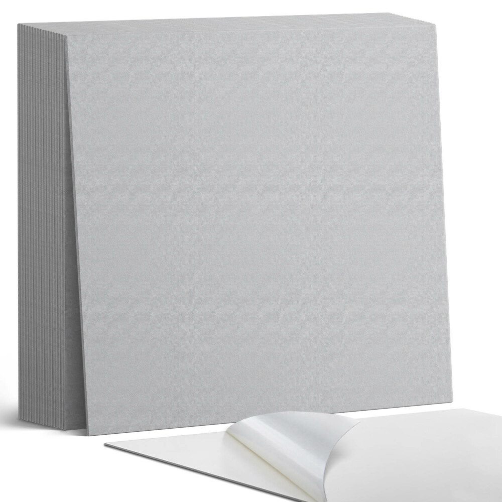 Plăci de vinil autoadezive Nuanță gri deschis