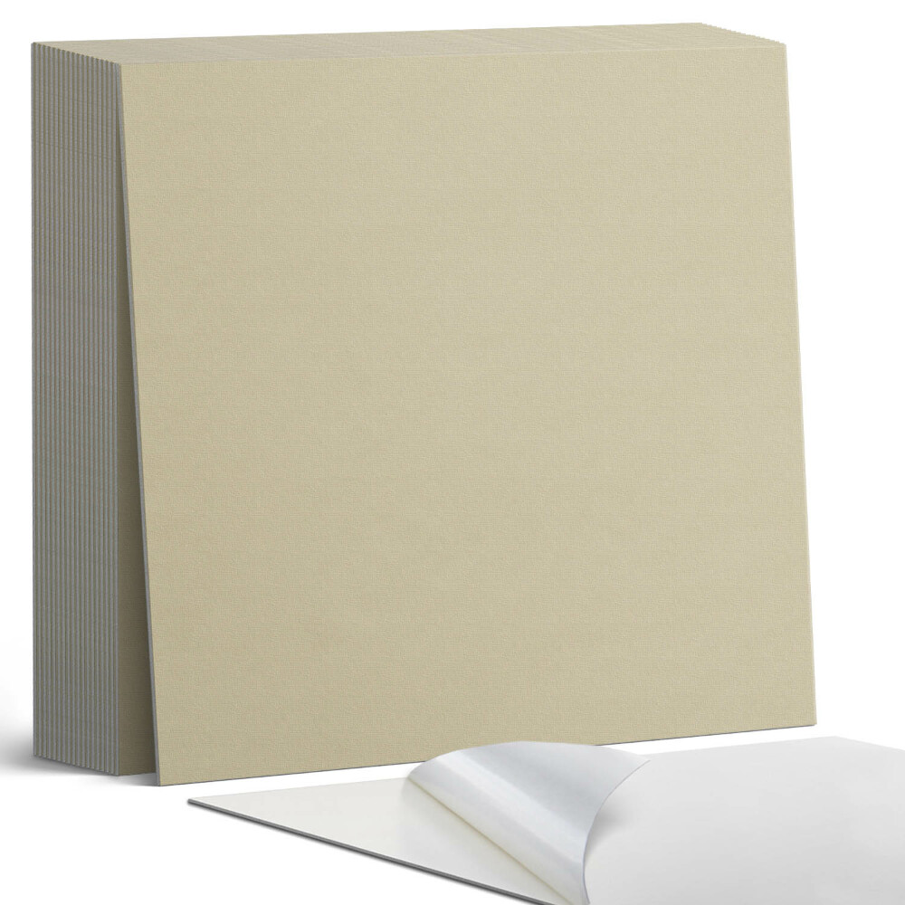 Plăci de vinil autoadezive Galben închis