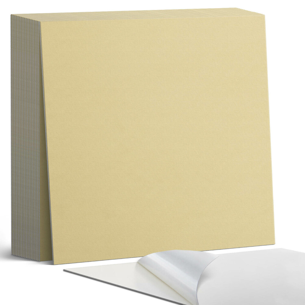 Plăcile de vinil Nuanță pastelată de galben