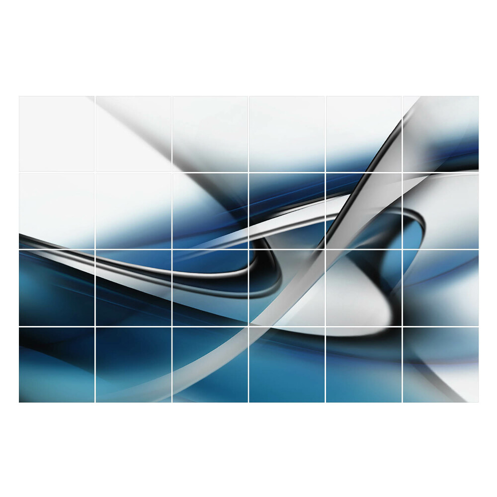 Autocolante gresie si faianta Unde și linii dinamice