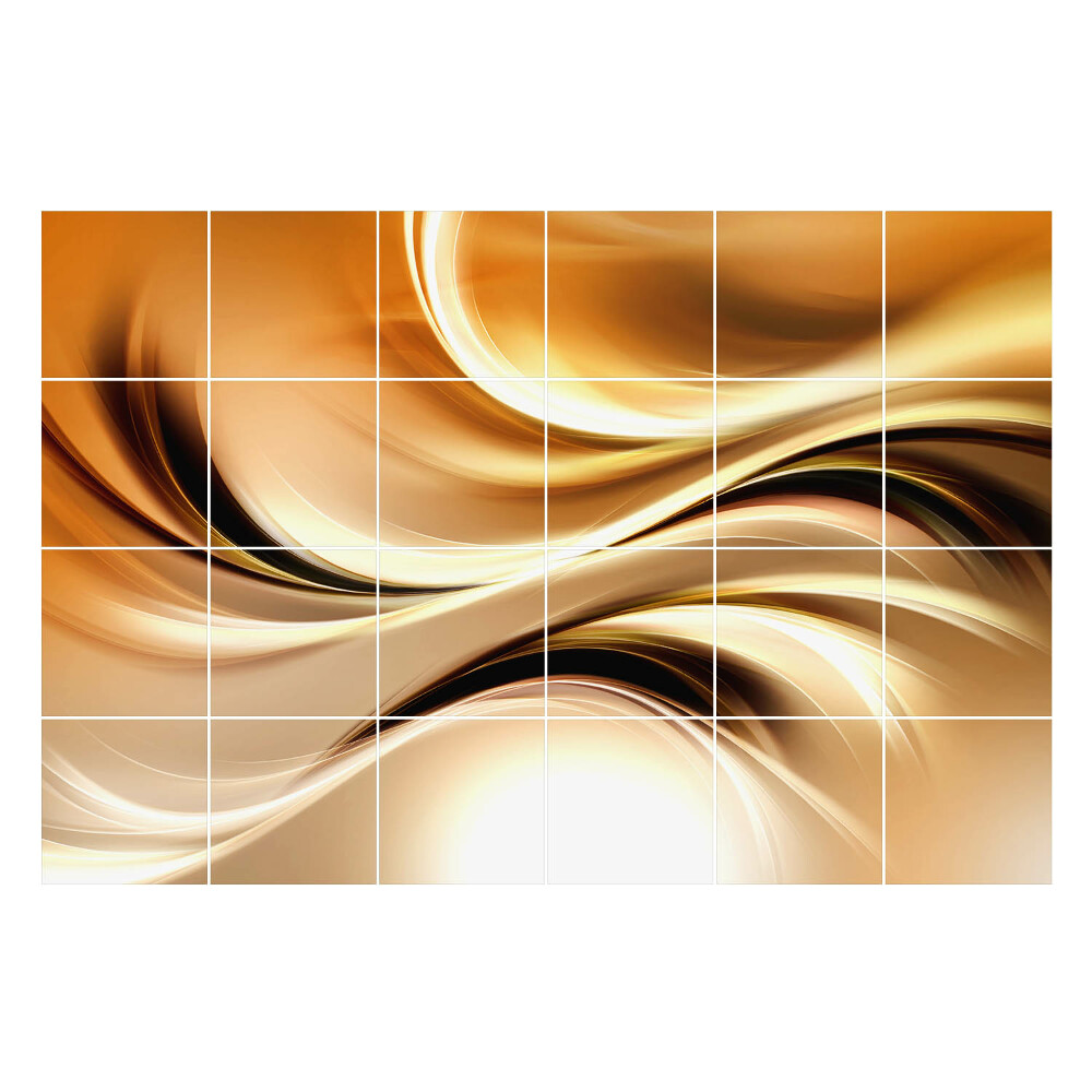 Autocolante gresie Unde și linii dinamice