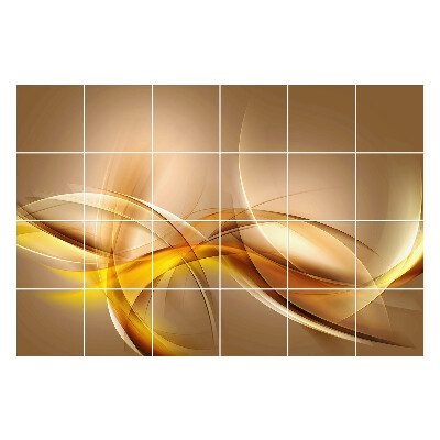 Autocolante gresie Valuri abstracte în mișcare