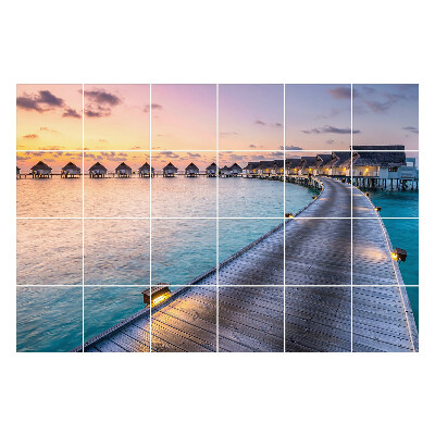 Autocolante gresie si faianta Dig peste ape calme