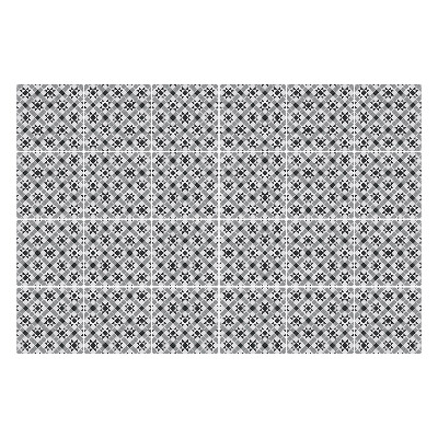 Autocolante pentru gresie Simetrii geometrice