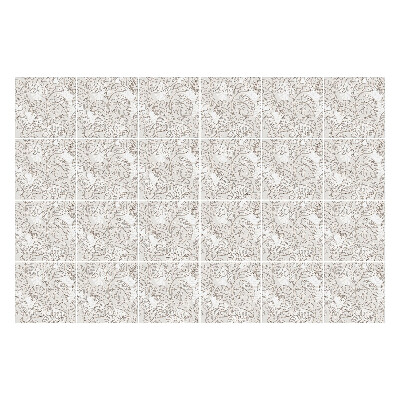 Autocolante gresie Frunze tropicale într-un aranjament