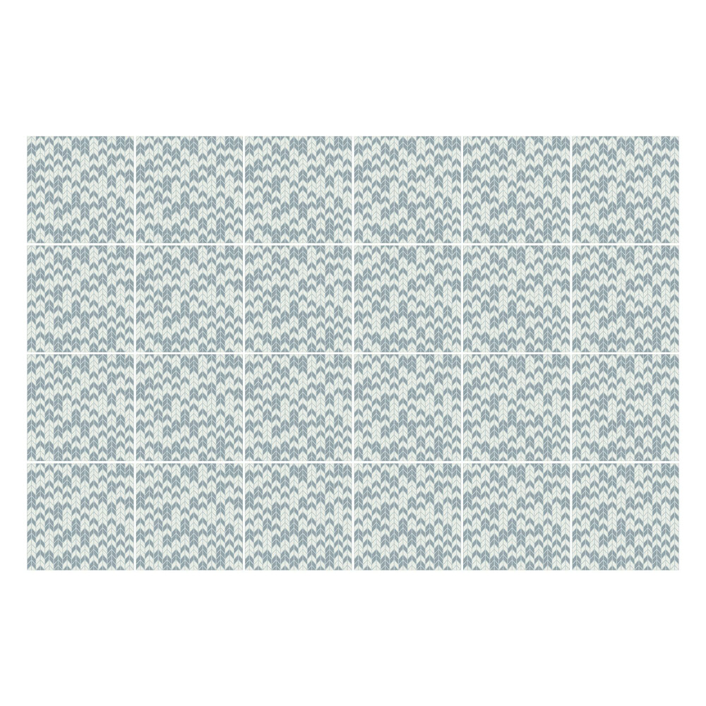 Autocolante gresie si faianta Valuri într-un aranjament delicat