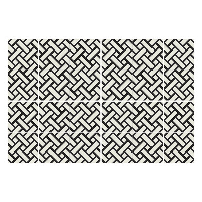 Autocolante gresie Țesături geometrice