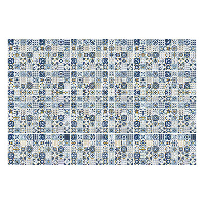 Autocolante gresie Geometrie cu motiv floral