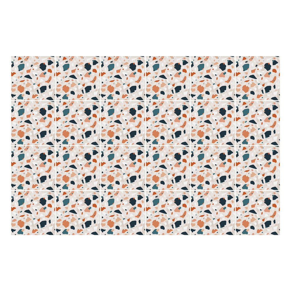 Autocolante pentru gresie Gresie colorată