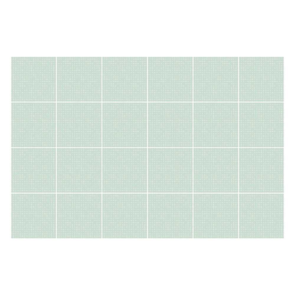 Autocolante gresie si faianta O grilă delicată de puncte