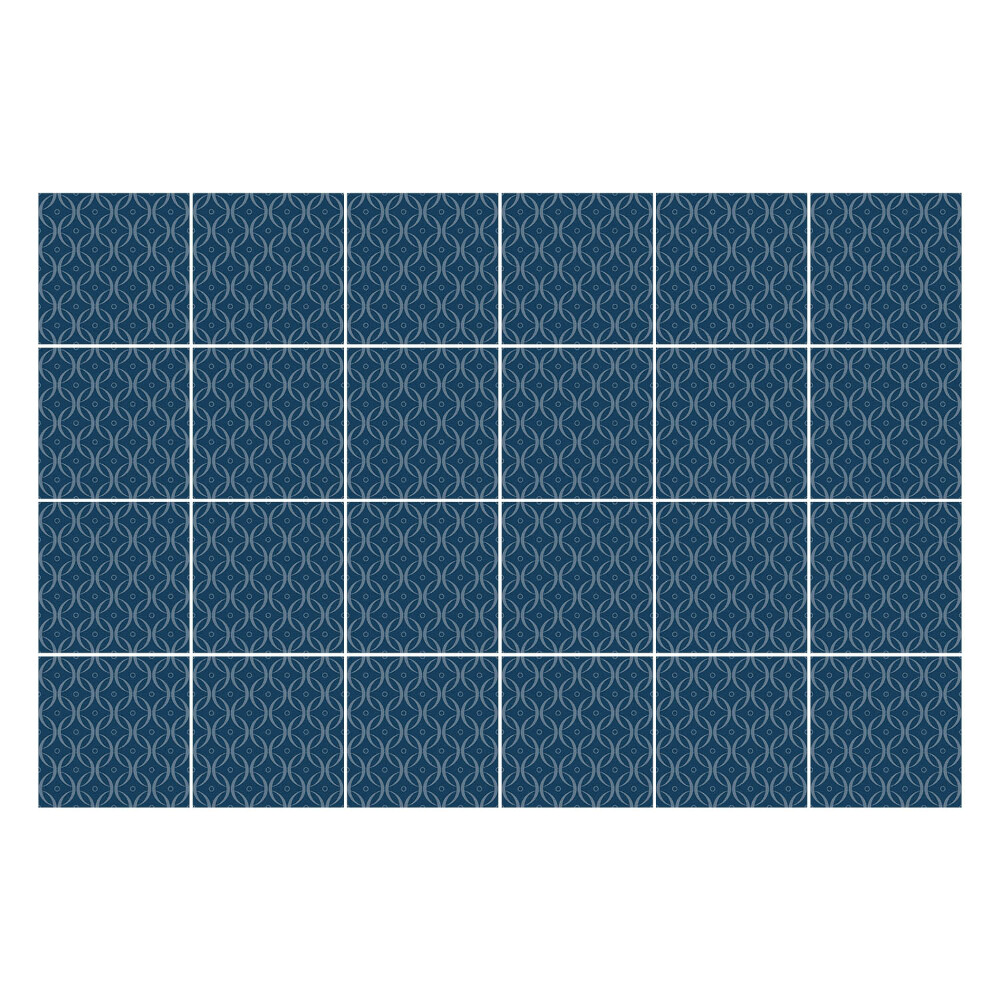 Autocolante gresie si faianta Frunze împletite într-o plasă