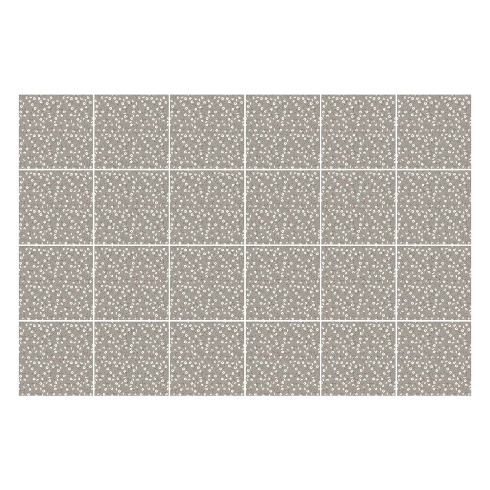 Autocolante gresie si faianta Puncte delicate pe fundal