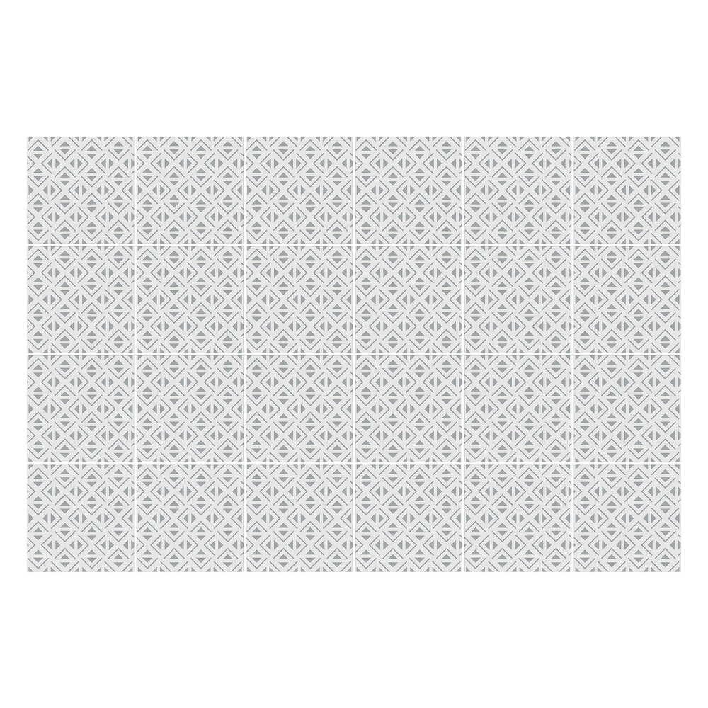 Autocolante gresie Geometrie în carouri