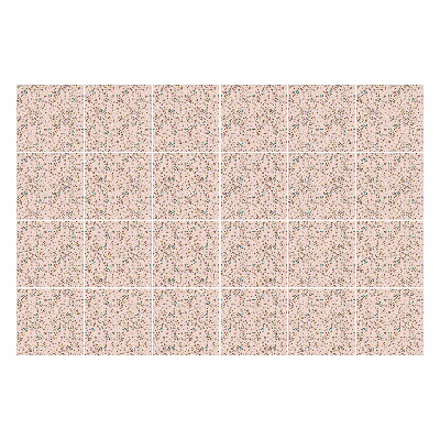 Autocolante pentru gresie Motive florale delicate