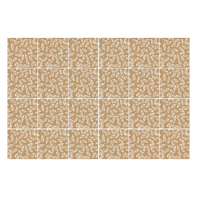 Autocolante gresie Frunze într-un aranjament delicat