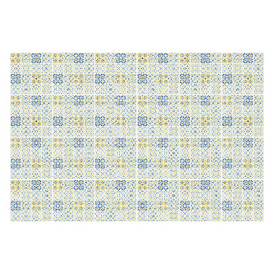 Autocolante pentru gresie Forme geometrice într-o grilă