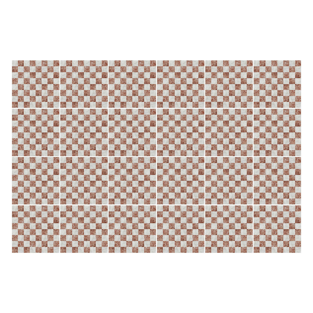 Autocolante pentru gresie O dispunere a unei table de șah cu zaruri