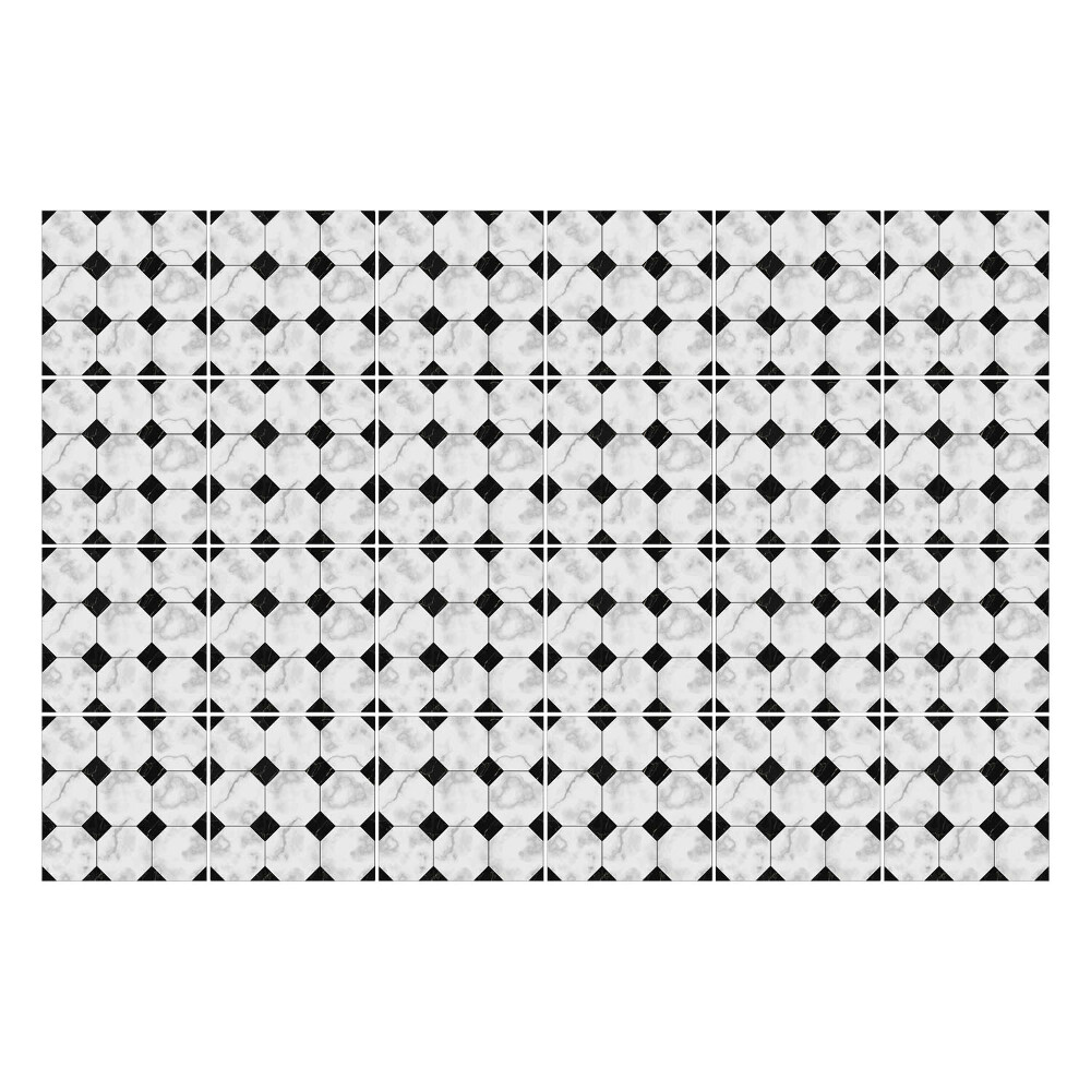 Autocolante gresie si faianta Hexagoane într-o grilă