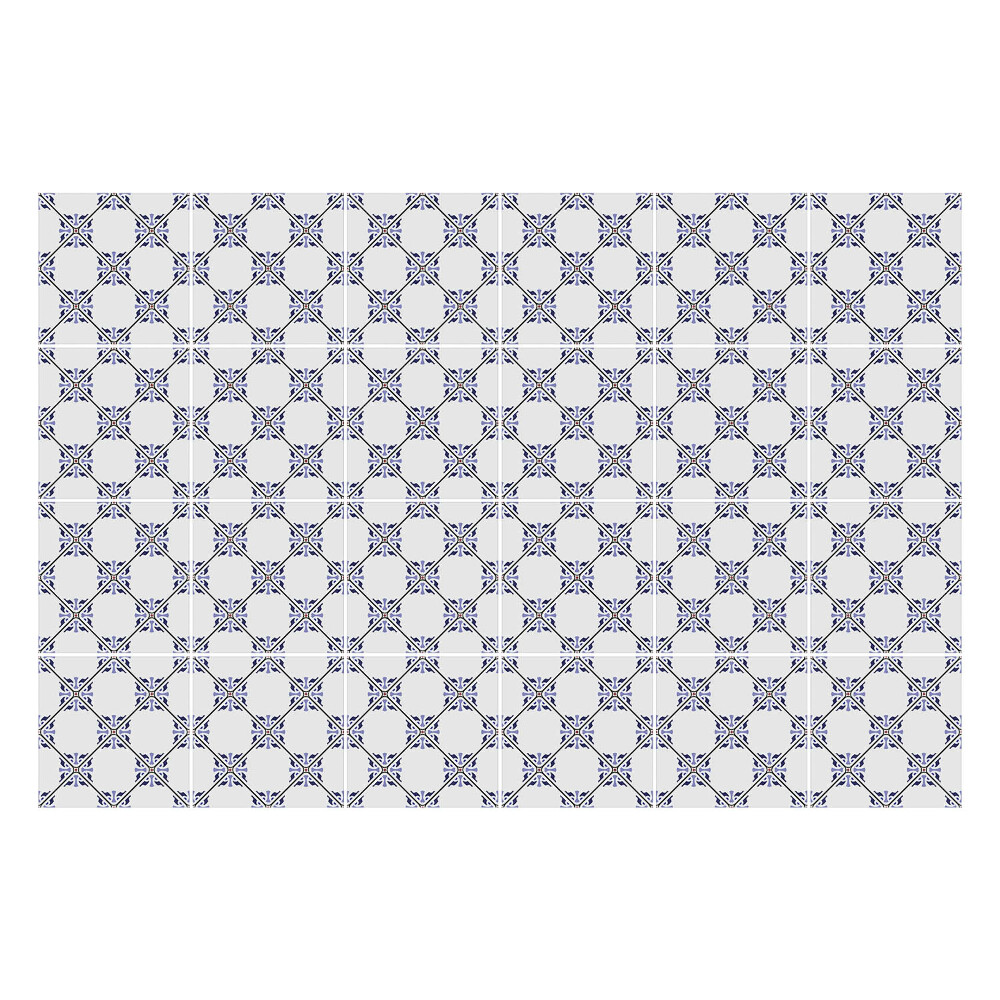 Autocolante gresie Geometrie în simetrie