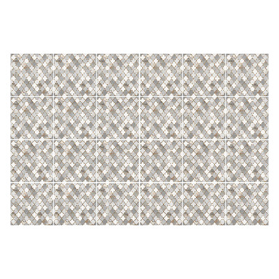 Autocolante gresie si faianta Romburi geometrice într-o grilă