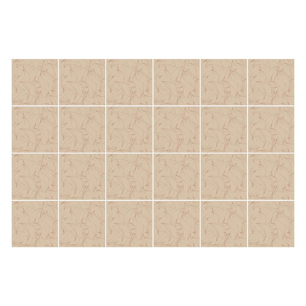 Autocolante gresie Frunze împletite în fundal