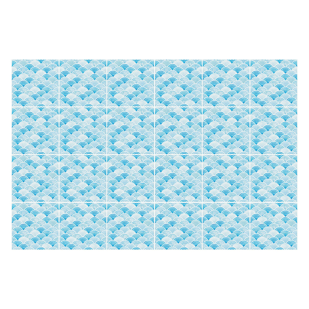 Autocolante gresie Valuri în ritmul armoniei