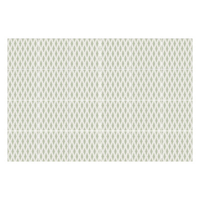 Autocolante gresie Aranjament de romburi în formă de diamant