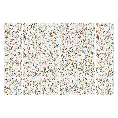 Autocolante gresie Ramuri delicate cu flori