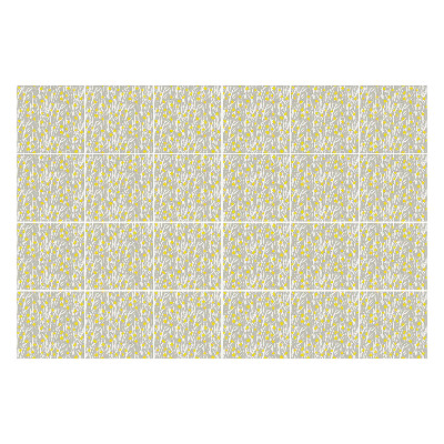 Autocolante gresie Ramuri delicate cu flori