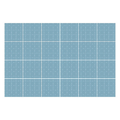 Autocolante pentru gresie Motiv geometric delicat