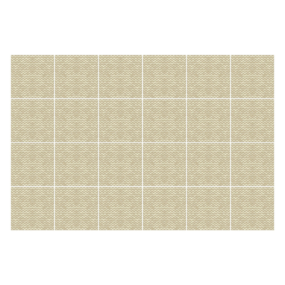 Autocolante gresie si faianta Valuri într-un model regulat