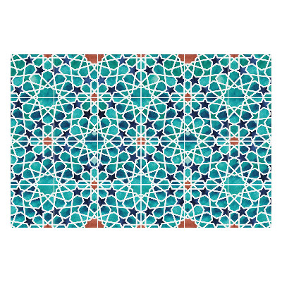 Autocolante gresie si faianta Stele și romburi geometrice