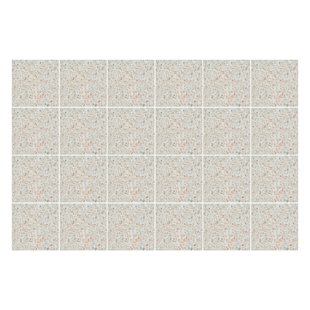 Autocolante gresie si faianta Motiv floral cu frunze