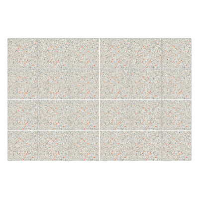 Autocolante gresie si faianta Motiv floral cu frunze