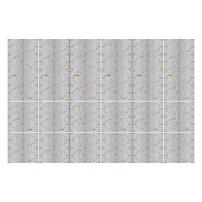 Autocolante pentru gresie Linii și forme abstracte