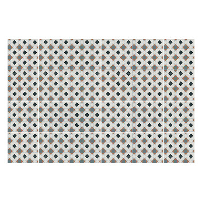 Autocolante gresie Aspecte de grilă diamantată