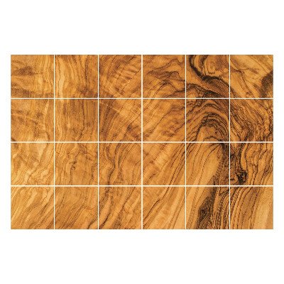 Autocolante pentru gresie Fibre naturale ale lemnului