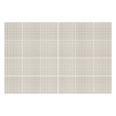 Autocolante pentru gresie Geometrie în forme delicate