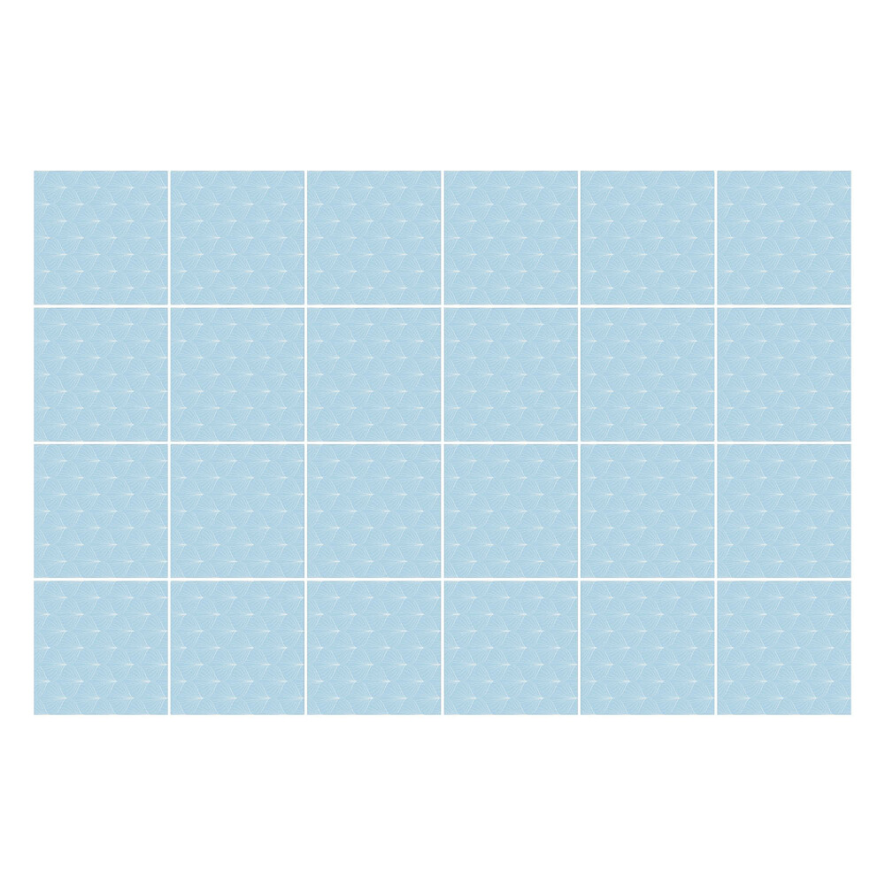 Autocolante gresie si faianta Plase triunghiulare