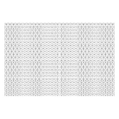 Autocolante gresie O serie de hexagoane într-o grilă